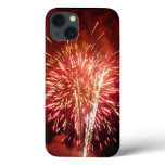 Red, White and Blue Fireworks II Patriotic iPhone 13 Case