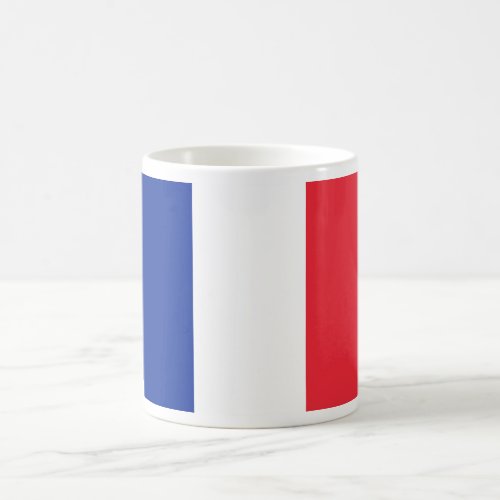 Red White and Blue Flag of France Coffee Mug