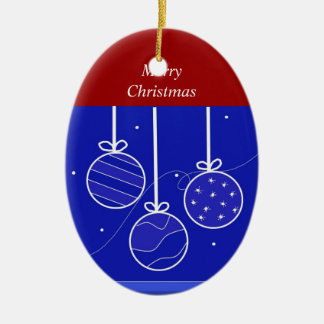 Red, White and Blue Holiday Decorations