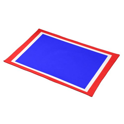 Red White and Blue Independence Placemat