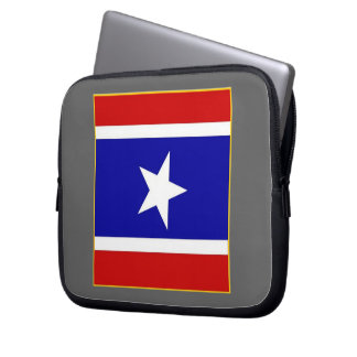 RED WHITE and BLUE Laptop Sleeve