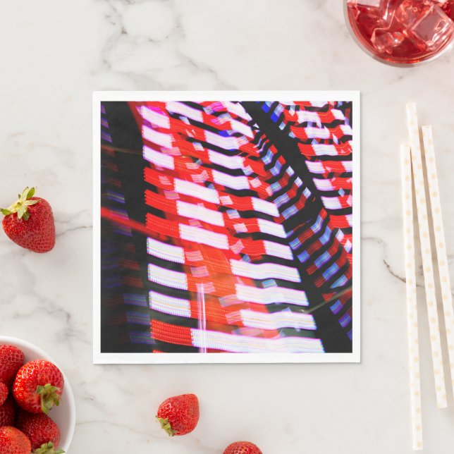 Red White and Blue Napkins (Insitu)