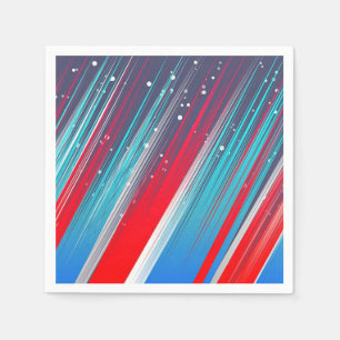 Red, White and Blue Napkins