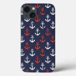 Red White And Blue Navy Pattern iPhone 13 Case