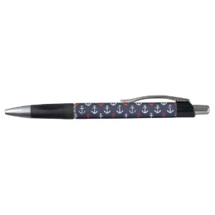 Red White And Blue Navy Pattern Pen