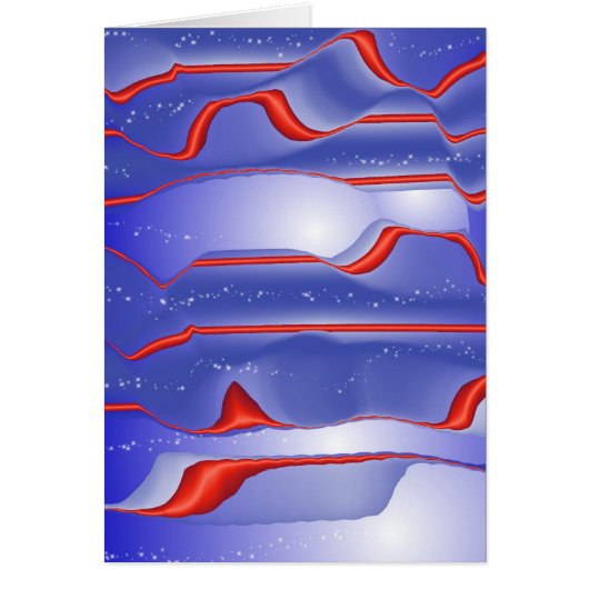 red white and blue number four cards (Front)