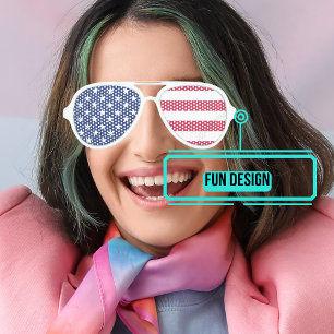 Red White and Blue Party Sunglasses Party Favor