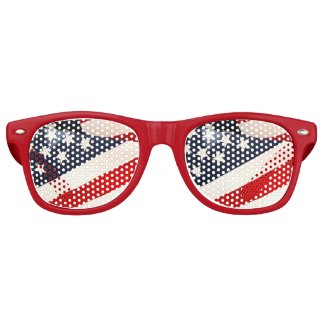 Red White and Blue Patriot Shade