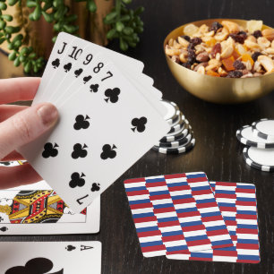 Red White and Blue Playing Cards