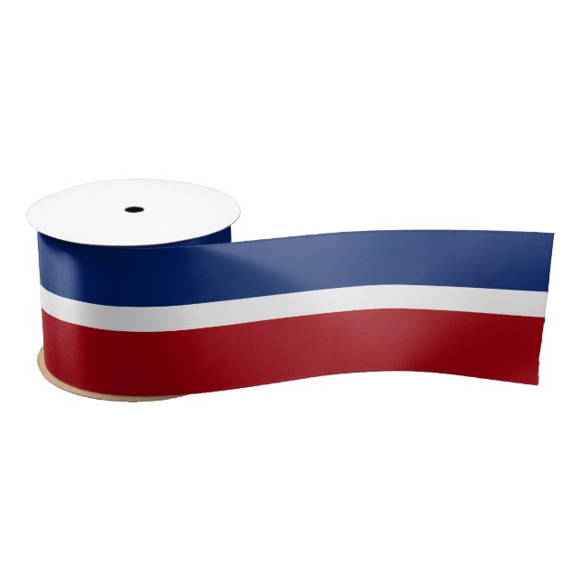 Red White and Blue  Satin Ribbon (Spool)