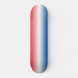 Red White And Blue Skateboard at Zazzle