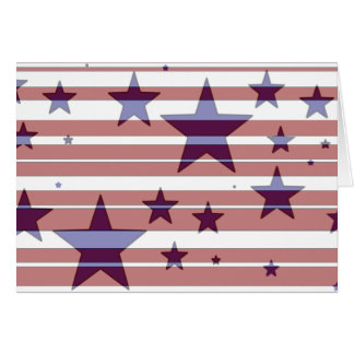 Red, White, and Blue/ Stars and Stripes Design -C- Cards