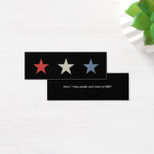 Red White and Blue Stars Bookmark (Desk)
