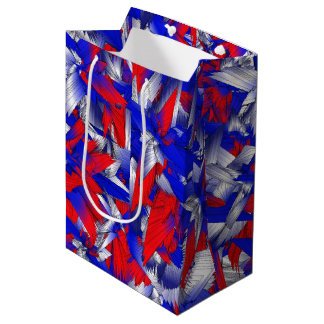 Red White and Blue Stars Medium Gift Bag