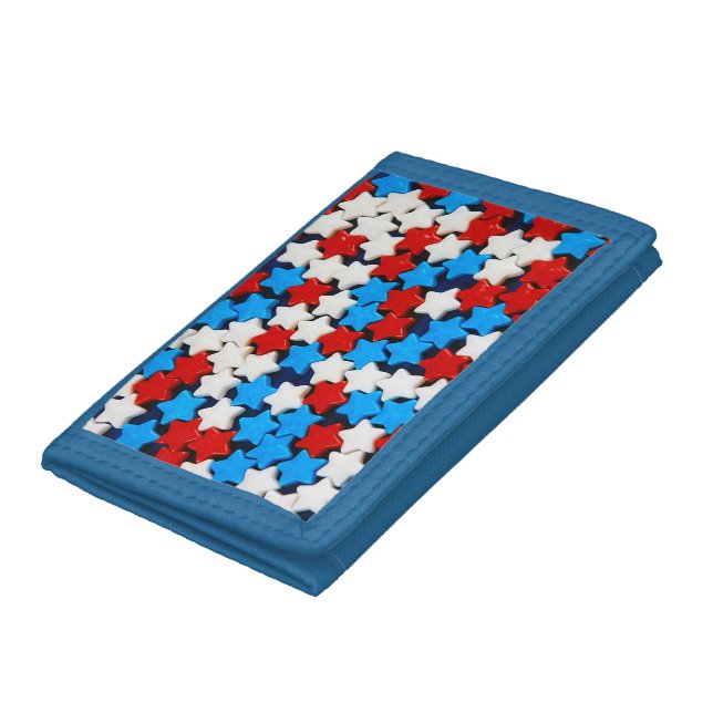 Red, white and blue stars wallet (Bottom)