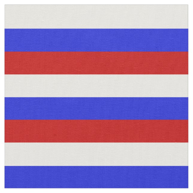 Red, white, and blue stripe, striped, stripes fabric (Close Up)