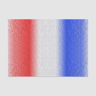 Red White and Blue Stripe Tissue Paper
