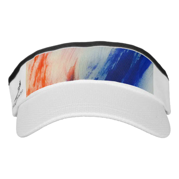 Red white and blue visor Clearance