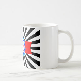 Red, White and Blue Winner Ribbon Coffee Mug