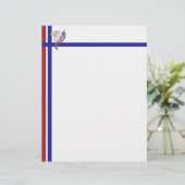 Red White and Blue with Eagle (Standing Front)