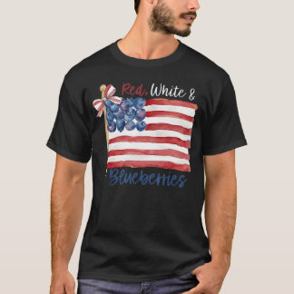 Red White and Blueberries family T-Shirt
