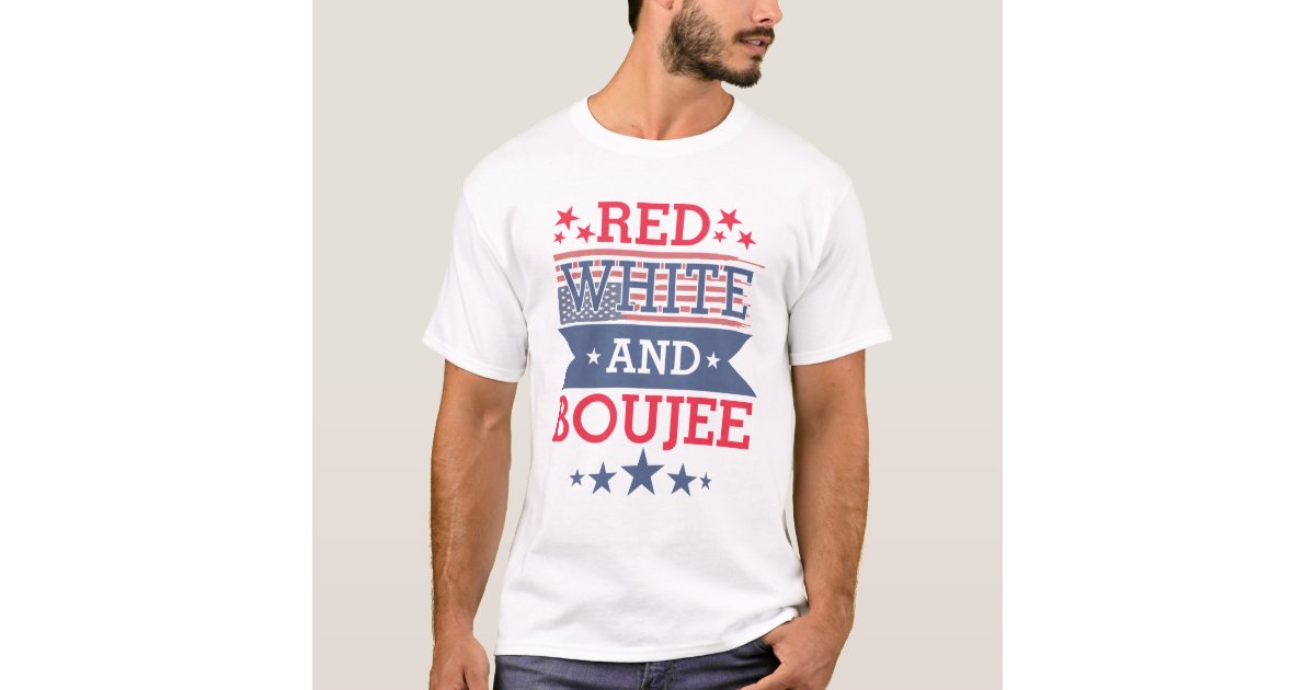 Red White And Boujee 4th Of July Fourth Vintage Shirt