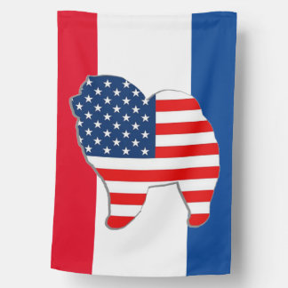 RED WHITE AND CHOW  house flag