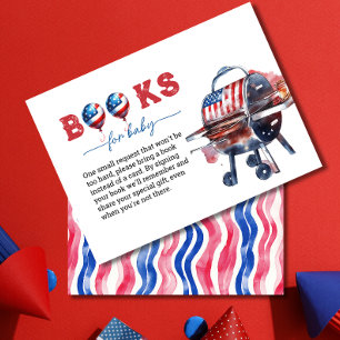 Red white and due babyq Books for Baby Enclos Enclosure Card