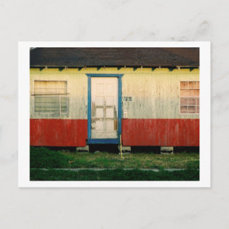 red white and dust postcard