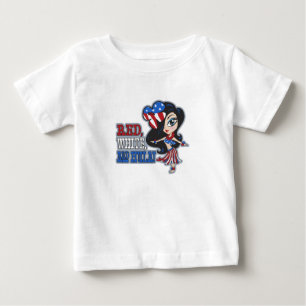 Red, White and Hula Infants & Toddler T-shirts