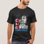 Red White And Meowsome Fireworks Cat 4th Of July T-Shirt