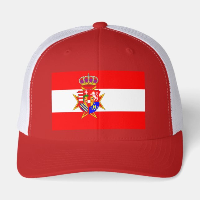 Red White Banner Grand Duchy of Tuscany (Front)