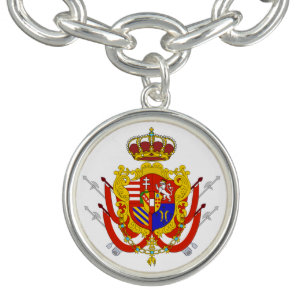 Red White Banner Grand Duchy of Tuscany Bracelet