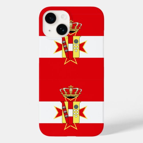 Red White Banner Grand Duchy of Tuscany Case_Mate iPhone 14 Case