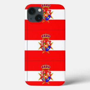 Red White Banner Grand Duchy of Tuscany iPhone 13 Case