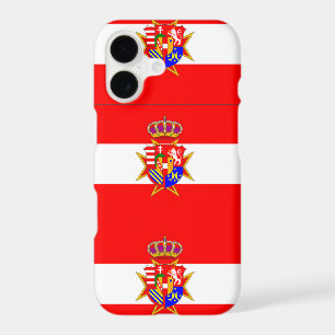 Red White Banner Grand Duchy of Tuscany iPhone 17 Case