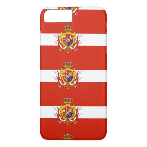Red White Banner Grand Duchy of Tuscany iPhone 8 Plus7 Plus Case