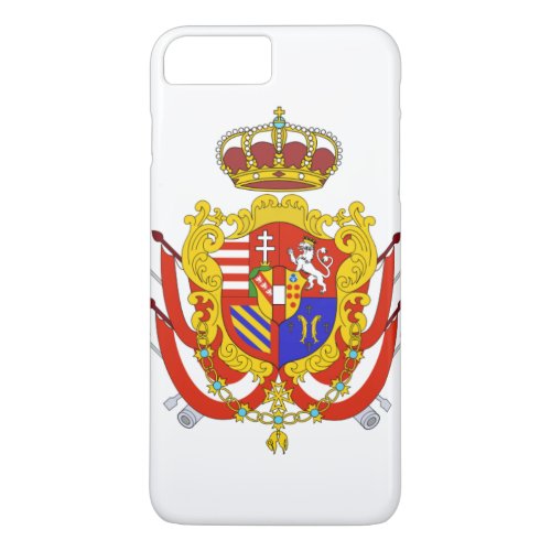 Red White Banner Grand Duchy of Tuscany iPhone 8 Plus7 Plus Case