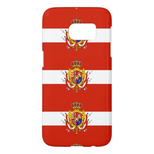 Red White Banner Grand Duchy of Tuscany Samsung Galaxy S7 Case