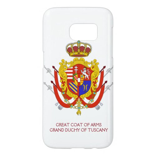 Red White Banner Grand Duchy of Tuscany Samsung Galaxy S7 Case
