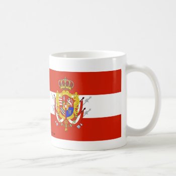 Red White Banner Grand Duchy Of Tuscany Coffee Mug by AiLartworks at Zazzle