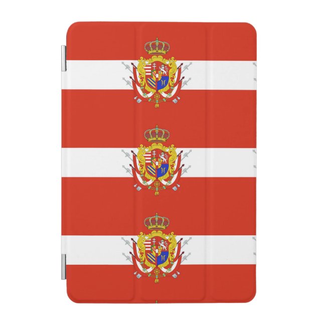 Red White Banner Grand Duchy of Tuscany iPad Mini Cover (Front)