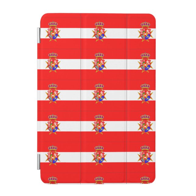 Red White Banner Grand Duchy of Tuscany iPad Mini Cover (Front)