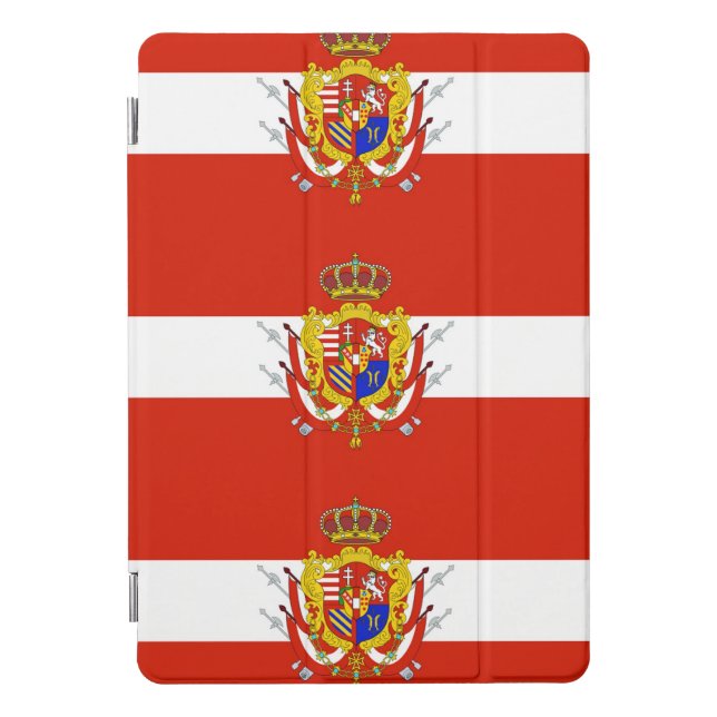 Red White Banner Grand Duchy of Tuscany iPad Pro Cover (Front)