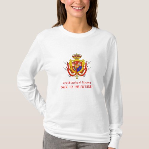 Red White Banner Grand Duchy of Tuscany T_Shirt