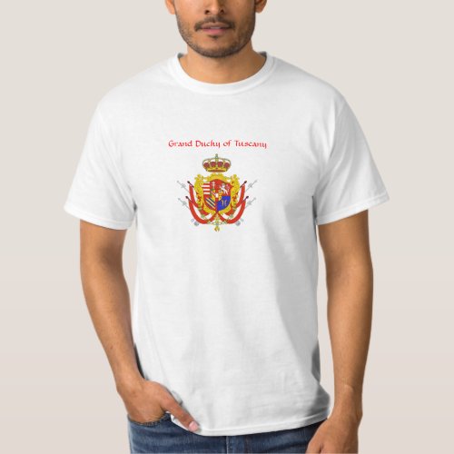 Red White Banner Grand Duchy of Tuscany T_Shirt