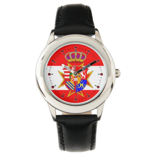 Red White Banner Grand Duchy of Tuscany Watch