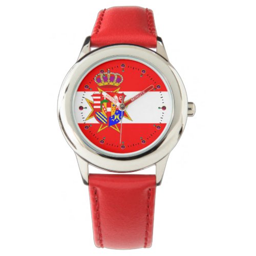 Red White Banner Grand Duchy of Tuscany Watch