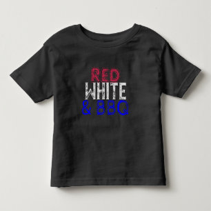 Red, White & BBQ Toddler T-shirt