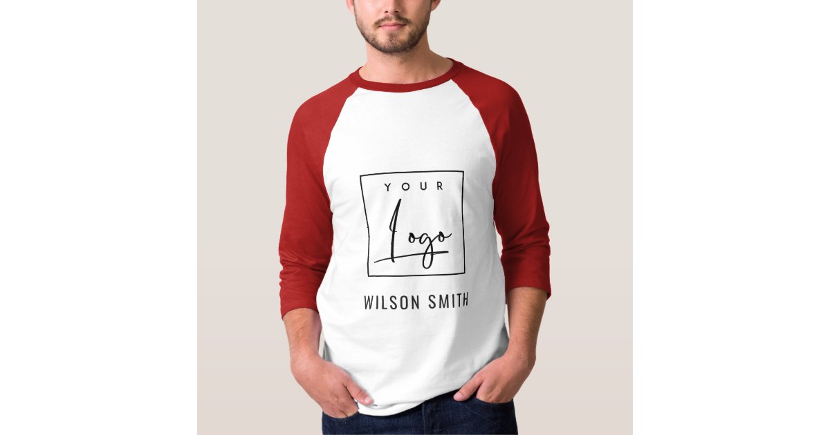  Wilson Clothing  Last Name Raglan Baseball Tee